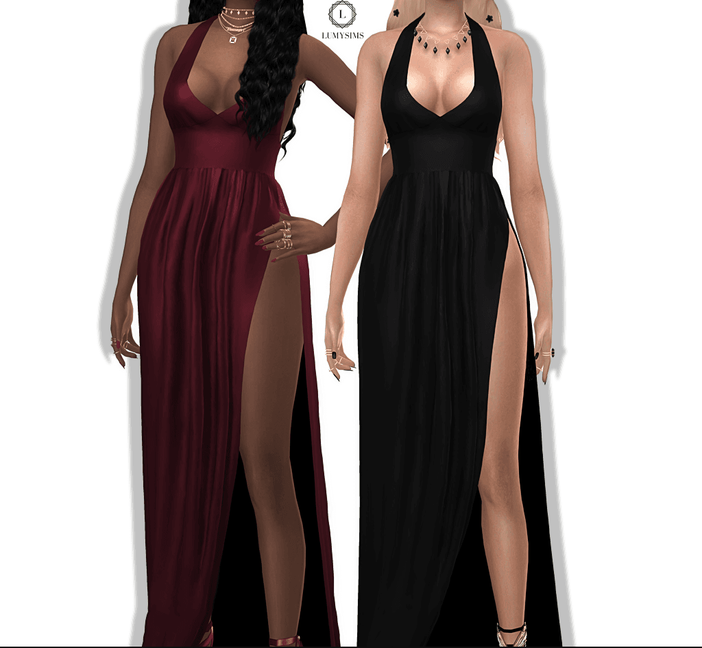 Скриншот мода Платье Theo Gown